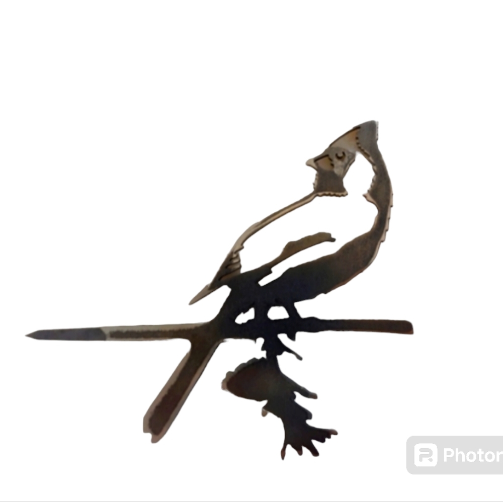 Cardinal Ornament or Outdoor Decor Bird
